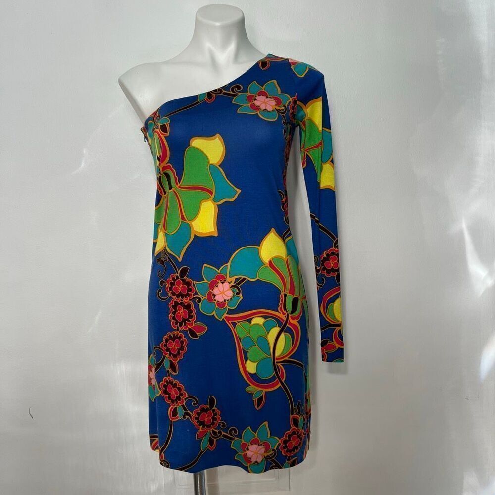 Lilly Pulitzer Whitaker Asymmetrical One Shoulder dress